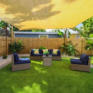 Marvelous Family-friendly House Close To Surfside Beach, Wynwood, With Ac, Wifi 5*
