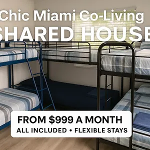 Hostal Digital Nomad Community Near Wynwood Miami