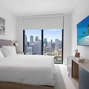 2916 Heart Of Downtown With Gym A Pool And A Coworking Space Feriehus *